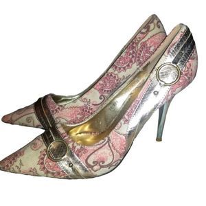 Carrini Unique Floral Heels